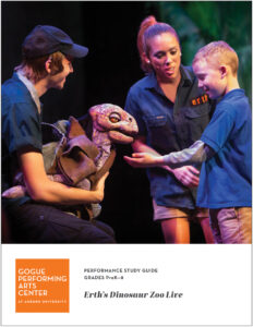Erth's Dinosaur Zoo Live Performance Study Guide Cover