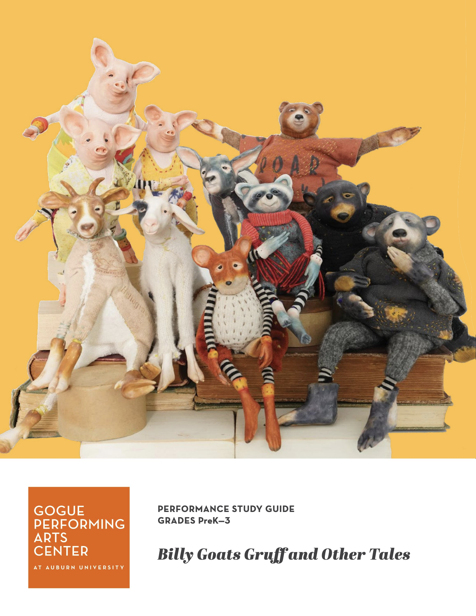“Billy Goats Gruff and Other Tales” Performance Study Guide cover 