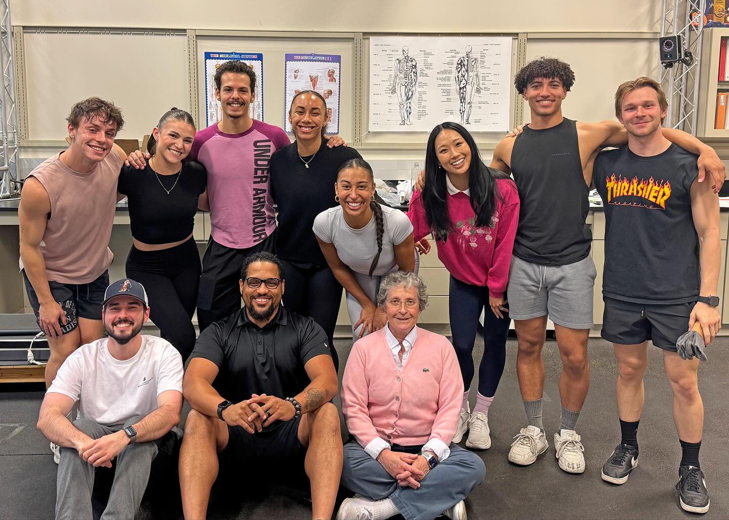 572135105_18347219452206141_6802703111321205004_n 2025–26 season collage; graphic featuring the Gogue Center's 2025–26 season logo surrounded by image of select artists and performances featured within the season.