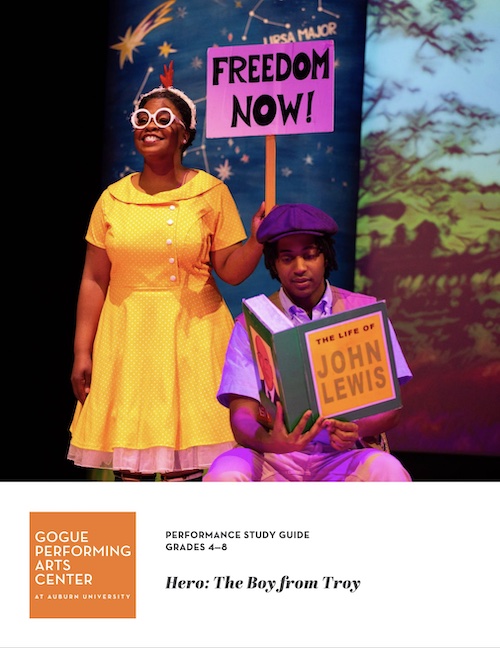 Cover of "Hero: The Boy from Troy" Performance Study Guide